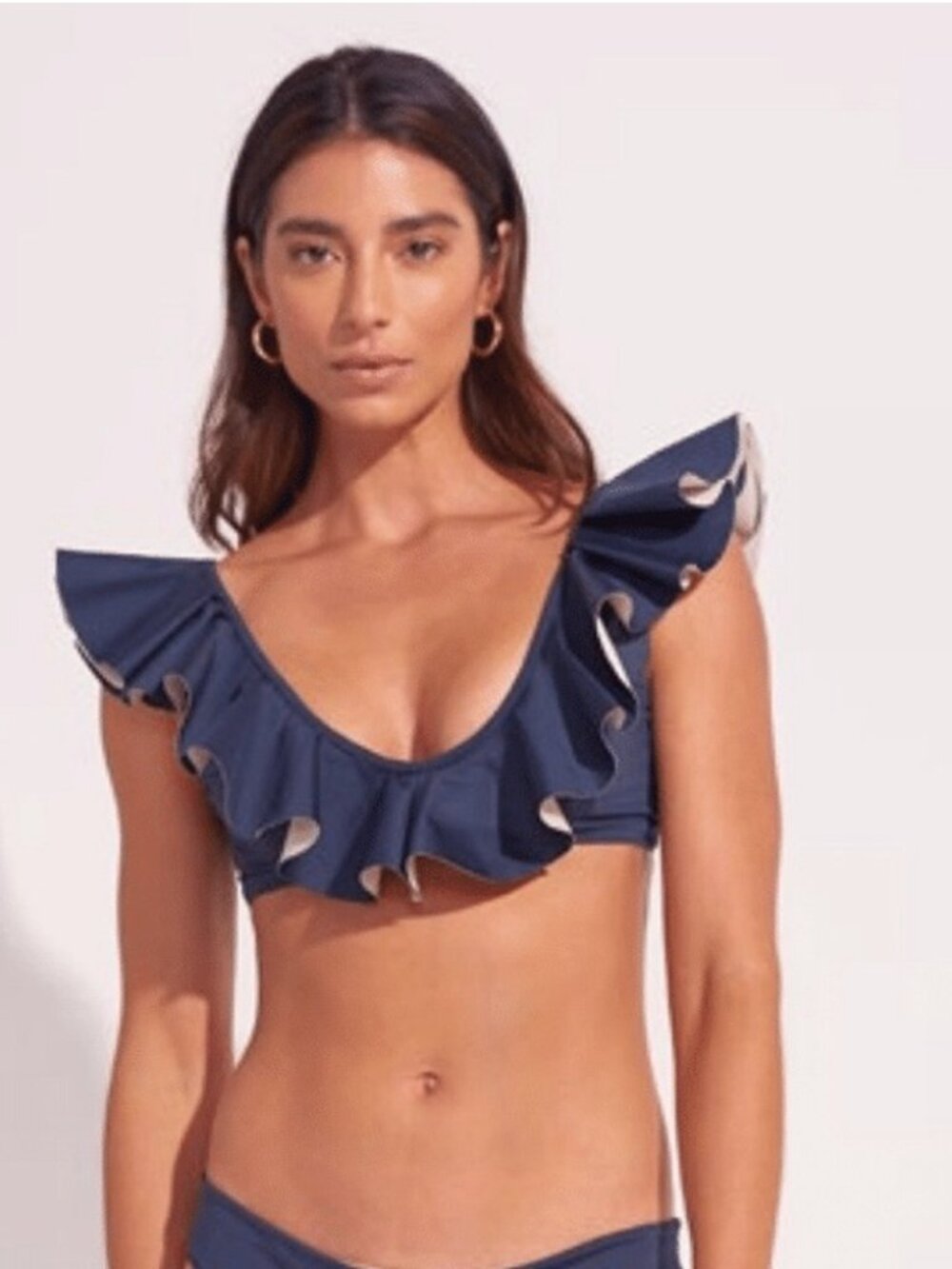 Ancora Bolero Top in Navy
